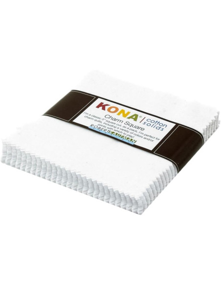 Charm Squares Kona - Blanco 42