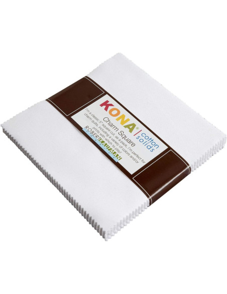 Charm Squares Kona - Blanco 42