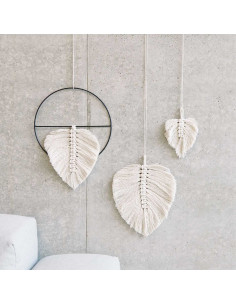 Kit de macramé - Hojas