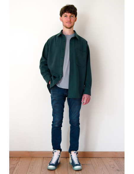 Patrón de camisa unisex Aimé - I am patterns