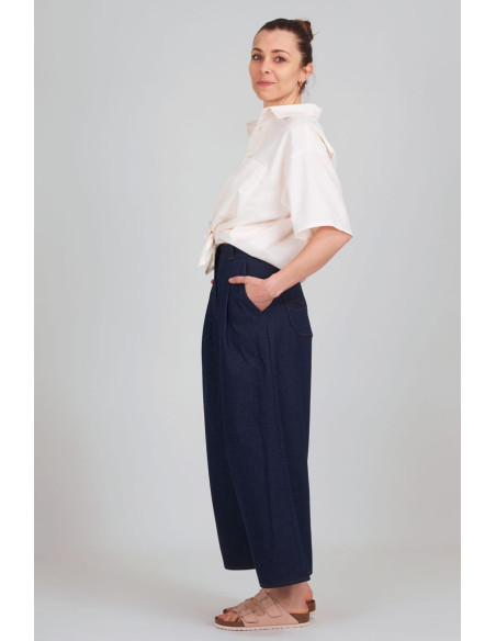 Patrón de camisa unisex Aimé - I am patterns