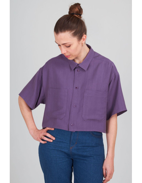 Patrón de camisa unisex Aimé - I am patterns