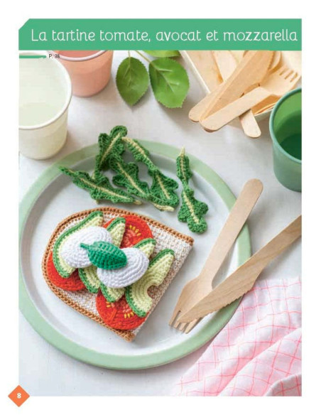 Libro taller de crochet - Adorable picnic