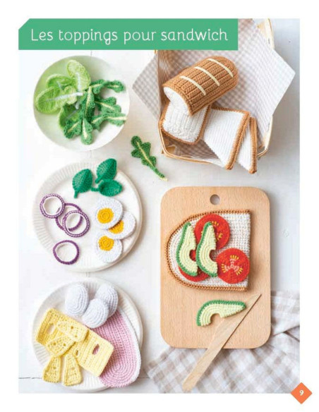Libro taller de crochet - Adorable picnic