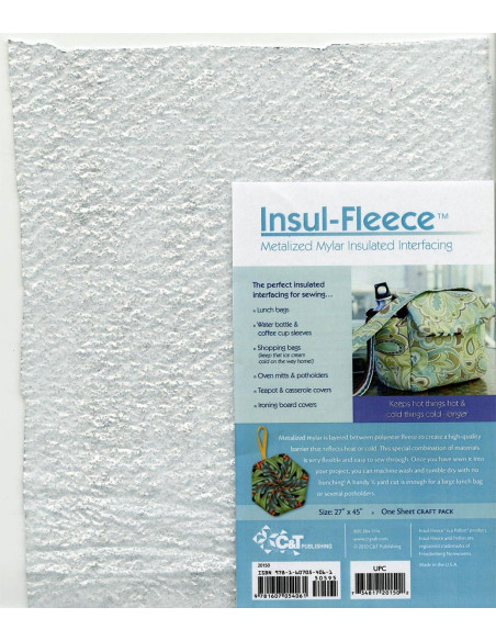 Película isotérmica de aluminio aislante térmico plata - 68 cm x 114 cm