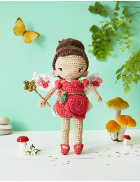Libro de muñecas y amigurumis fantásticos a crochet