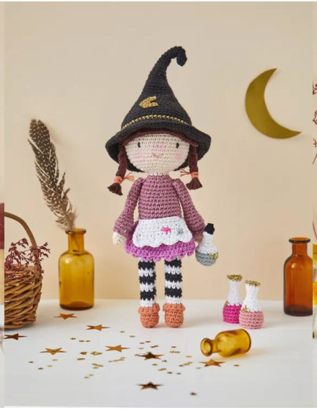 Libro de muñecas y amigurumis fantásticos a crochet