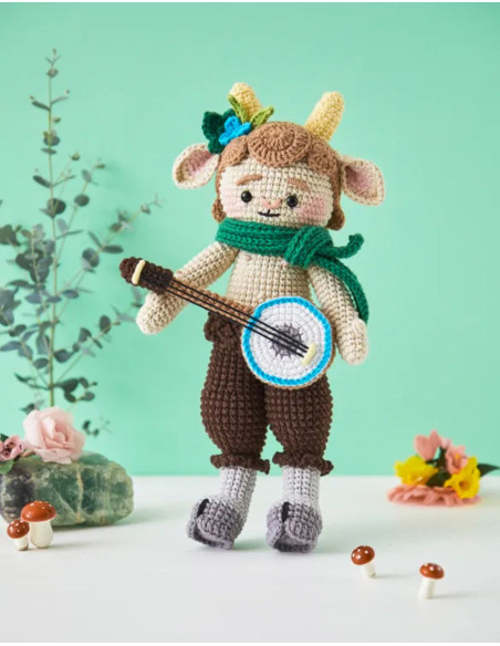 Libro de muñecas y amigurumis fantásticos a crochet