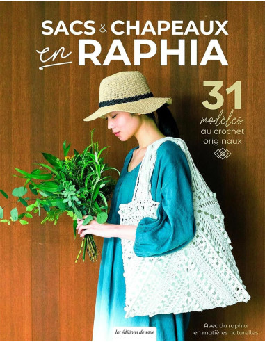 Libro bolsos y sombreros de rafia