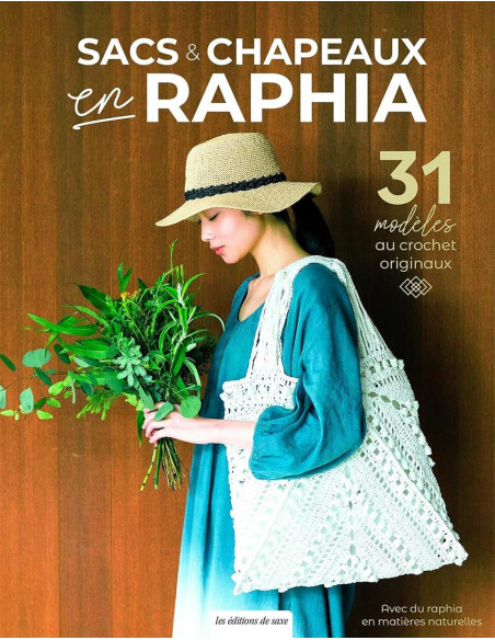 Libro bolsos y sombreros de rafia