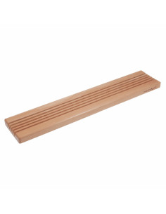 Caja de madera con 5 ranuras para reglas