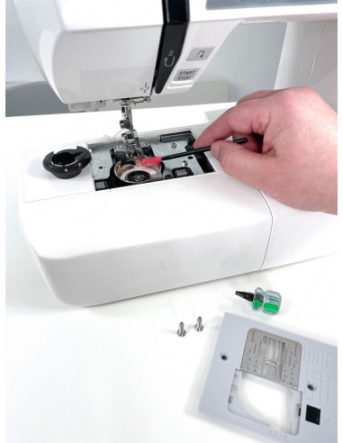 Juego de 4 herramientas para limpieza de máquinas de coser de silicona reutilizable The Gypsy Quilter