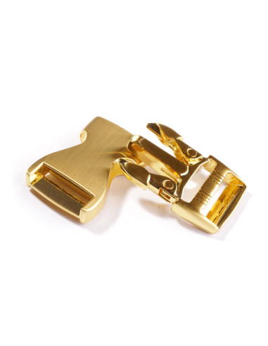 Hebilla de metal para cinturón de 25 mm - Oro