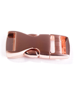 Hebilla de metal para cinturón de 25 mm - Oro rosa 2