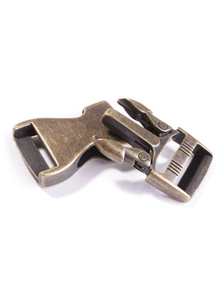 Hebilla de metal para cinturón de 25 mm - Bronce