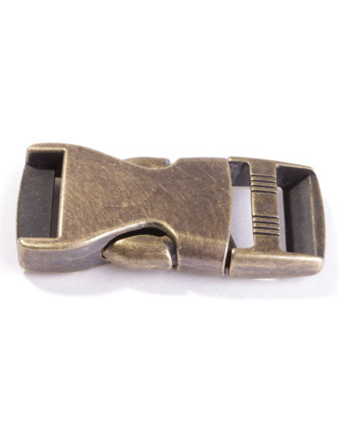 Hebilla de metal para cinturón de 25 mm - Bronce