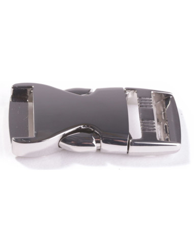 Hebilla de metal para cinturón de 25 mm - Plata