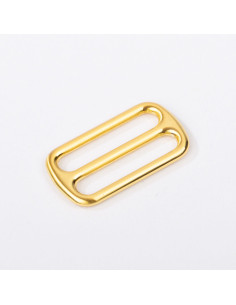 Hebilla deslizante de metal - Oro 25 mm