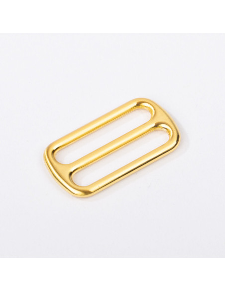 Hebilla deslizante de metal - Oro 25 mm