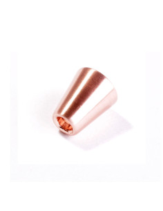 Terminal de campana de metal para cordones - Oro rosa
