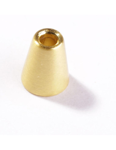 Terminal de campana de metal para cordones - Oro