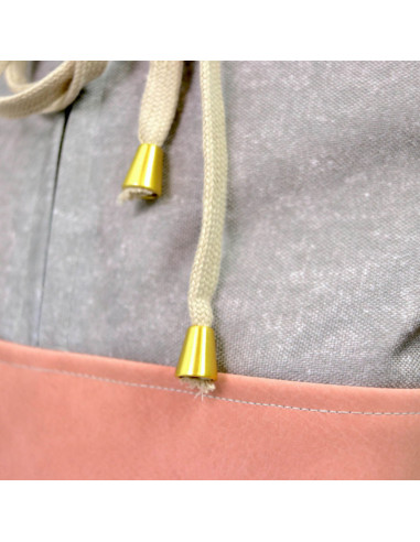 Terminal de campana de metal para cordones - Oro