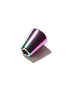 Terminal de campana de metal para cordones - Arcoíris