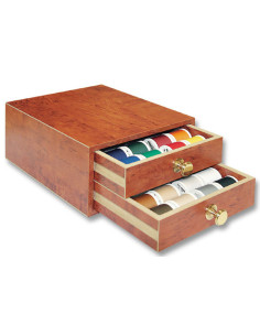 Mini estuche de hilos de coser Aerofil Madeira 400 m