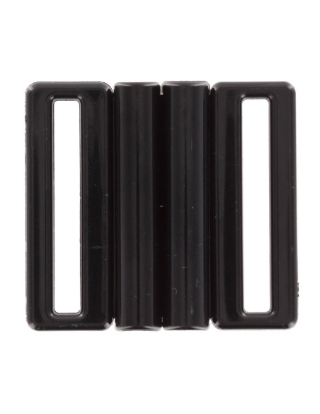 Clips de sujeción para tirantes de bikini - Negro - 40 mm