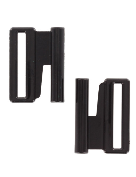 Clips de sujeción para tirantes de bikini - Negro - 40 mm
