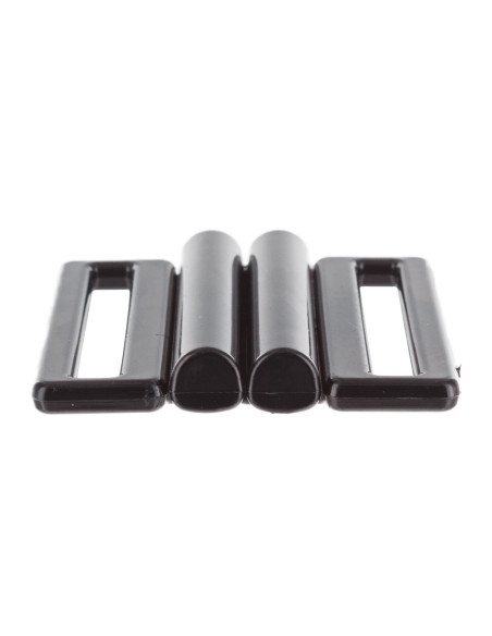 Clips de sujeción para tirantes de bikini - Negro - 40 mm