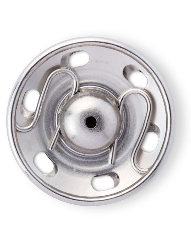 Botones de presión para coser 30 mm - Plata