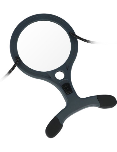 Lupa manos libres de lujo ajustable con cordón Carson Optical