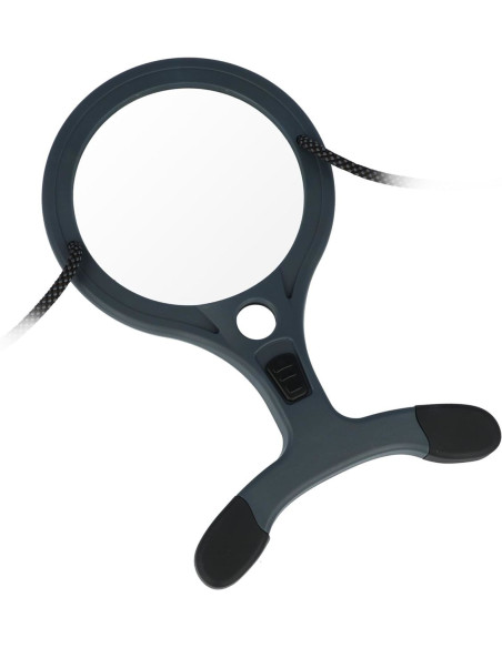 Lupa manos libres de lujo ajustable con cordón Carson Optical