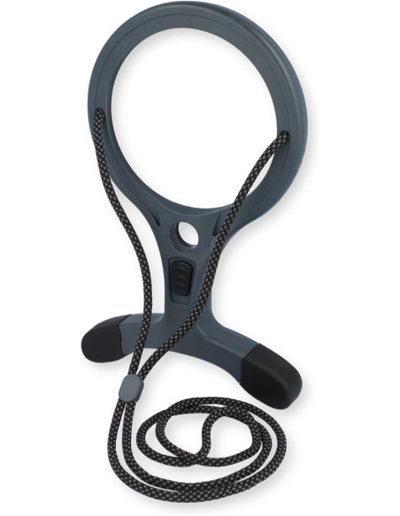 Lupa manos libres de lujo ajustable con cordón Carson Optical