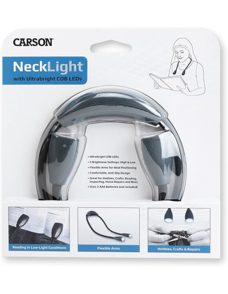 Lámpara manos libres de cuello Carson Optical