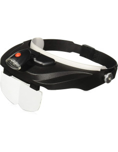 Lámpara lupa de cabeza Magnivisor Deluxe Carson Optical