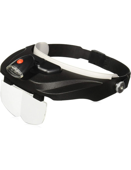 Lámpara lupa de cabeza Magnivisor Deluxe Carson Optical