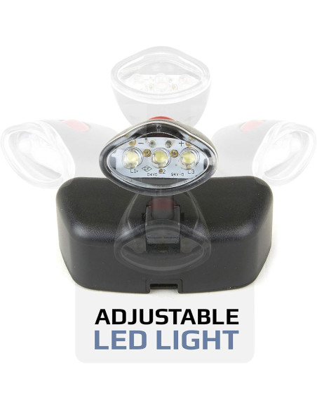 Lámpara lupa de cabeza Magnivisor Deluxe Carson Optical