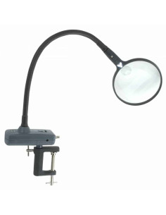Lupa con brazo flexible iluminado MagniFlex Carson Optical