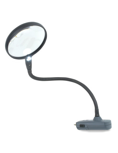Lupa con brazo flexible iluminado MagniFlex Carson Optical