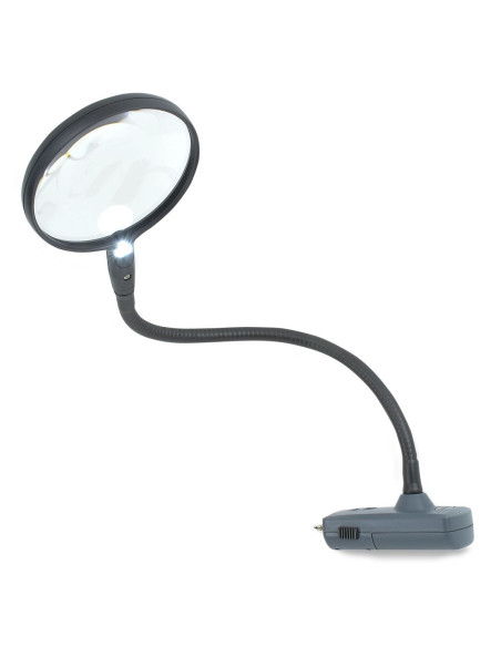 Lupa con brazo flexible iluminado MagniFlex Carson Optical