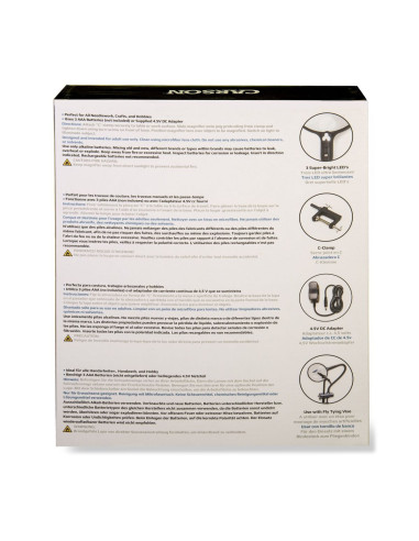 Lupa con brazo flexible iluminado MagniFlex Carson Optical