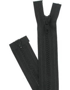 Cremallera separable sintética - Negro