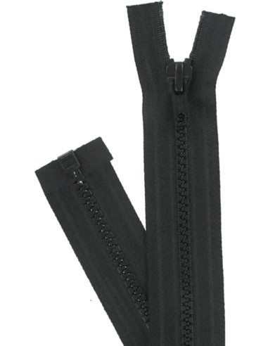 Cremallera separable sintética - Negro
