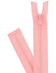 Cremallera separable sintética - Rosa