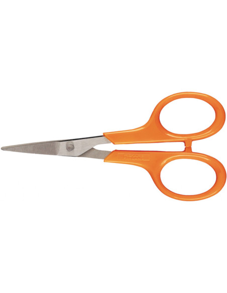 Tijeras Fiskars precisión hojas rectas 10 cm