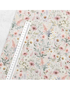 Tejido de algodón premium - Flor delicada 2