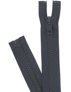Cremallera separable sintética - Gris antracita