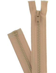 Cremallera separable sintética - Beige antílope